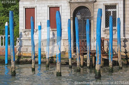 Image of Wooden Poles Venice