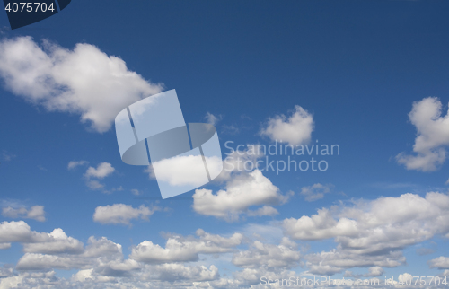 Image of Sky with clouds