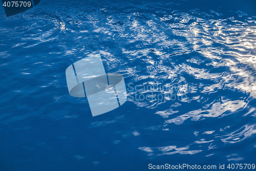 Image of Abstract blue water sea for background