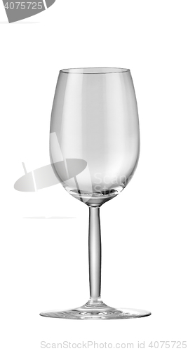 Image of Empty wine glass