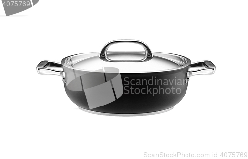 Image of pan on white background