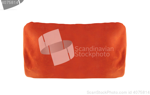 Image of Red Pillow isolated