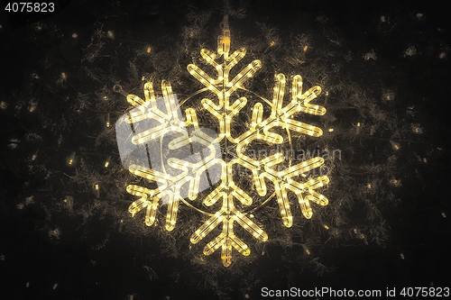Image of Christmas Background closeup