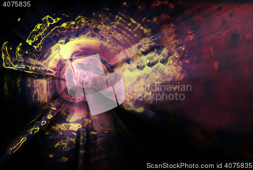 Image of abstract fire texture
