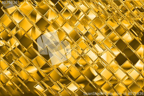 Image of abstract golden texture 