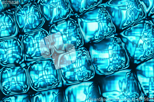 Image of abstract blue ice texture