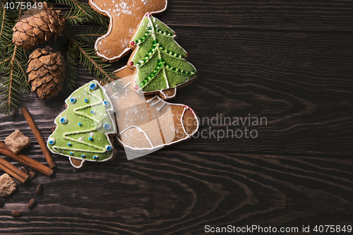 Image of New year homemade gingerbread