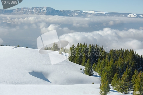 Image of Winter Snowy Mountains