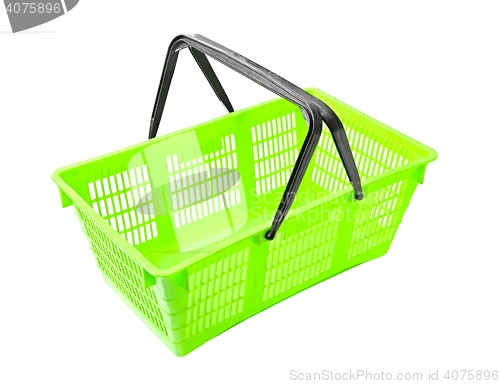 Image of Shopping basket on white