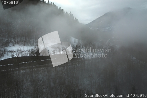 Image of Fog in the mountains