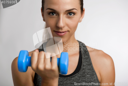 Image of Beautiful fitness woman
