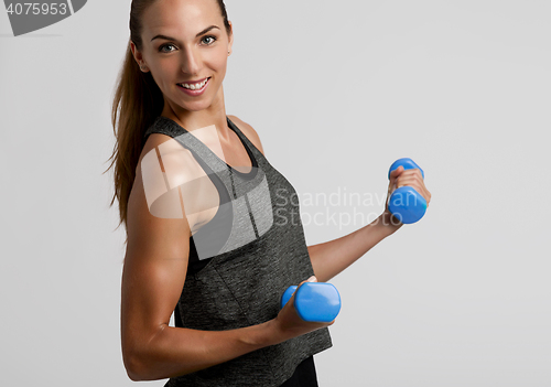 Image of Beautiful fitness woman