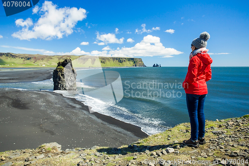 Image of Tourist in Iceland