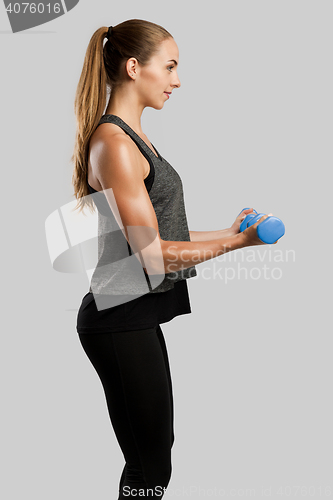 Image of Beautiful fitness woman