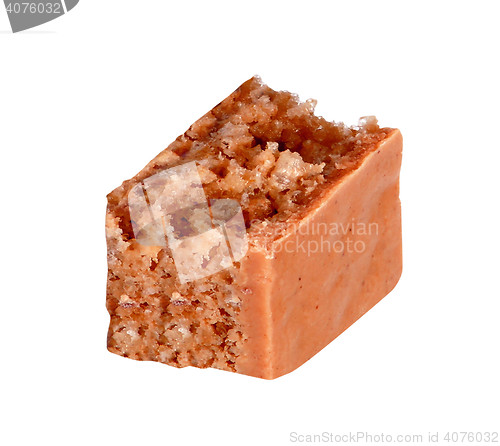 Image of Wafer with chocolate isolated