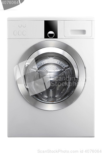 Image of washing machine isolated