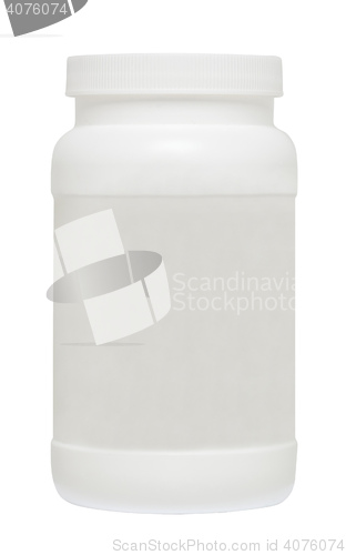 Image of White medical container 