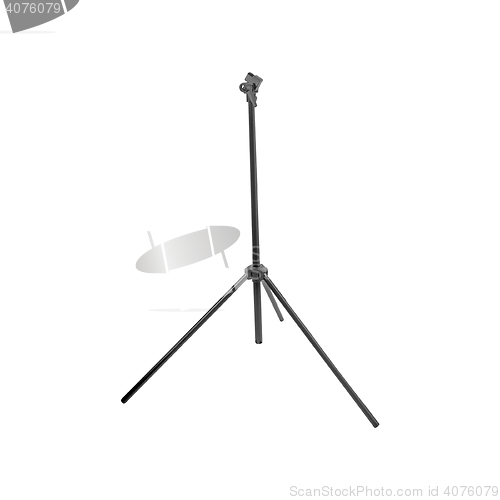 Image of photo tripod isolated