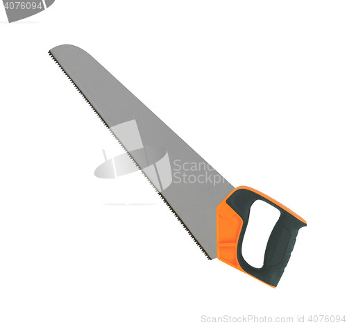 Image of Hand saw isolated