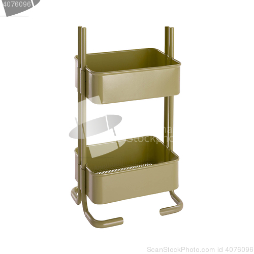 Image of shoe shelf isoalted