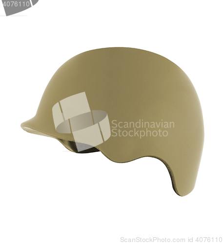 Image of safety helmet on a white background