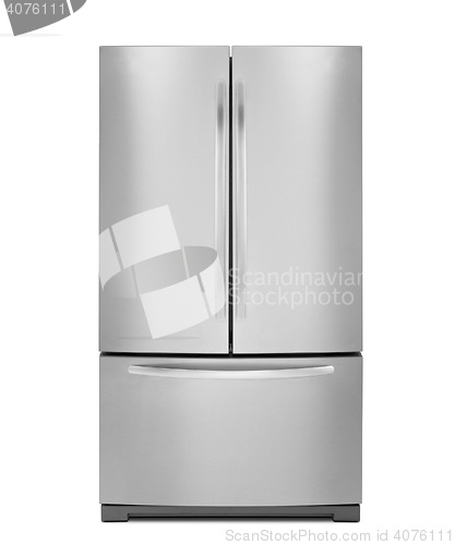 Image of Fridge on white vackground