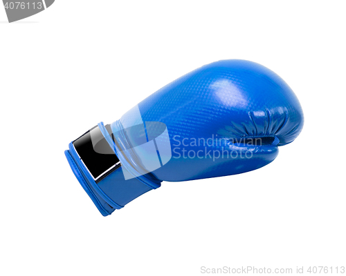 Image of Blue protective boxing glove