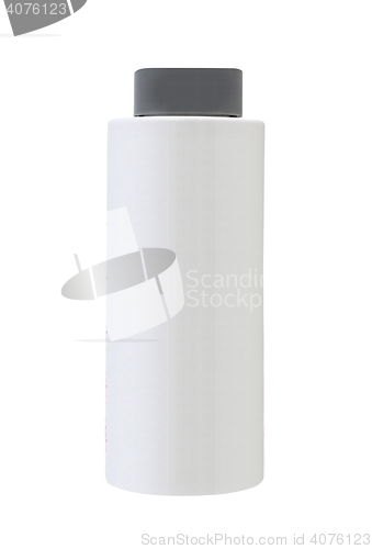 Image of Shampoo bottle isolated