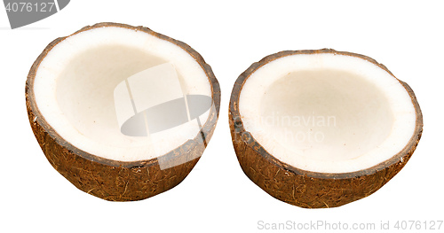 Image of Coconut with half 