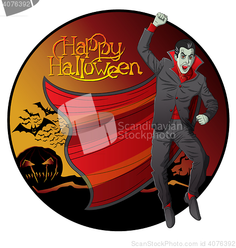 Image of Vector Vampire Dracula