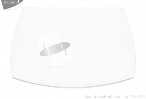 Image of White plate 