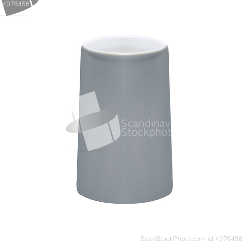 Image of White vase isolated