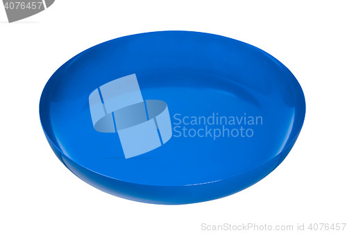 Image of salad bowl isolated on white