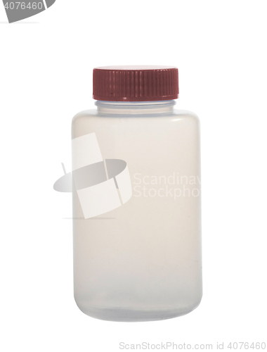 Image of White medical container