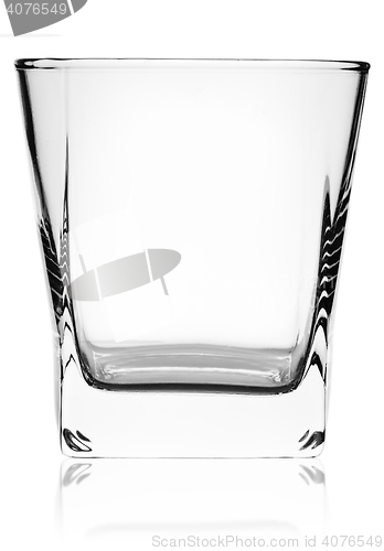 Image of Empty glass for whiskey