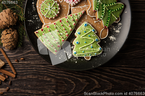 Image of New year homemade gingerbread