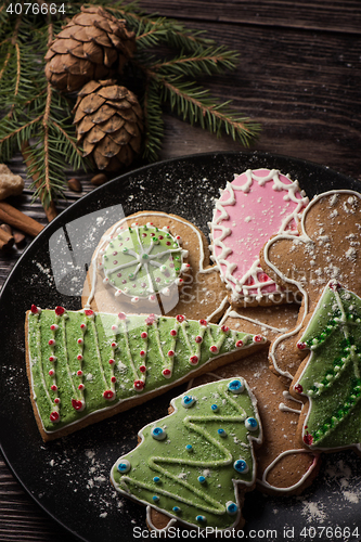 Image of New year homemade gingerbread