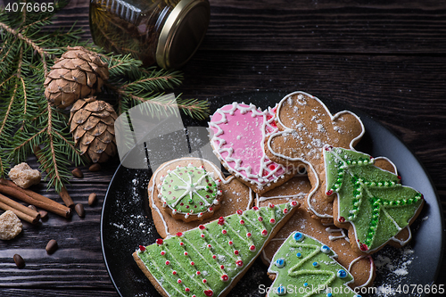 Image of New year homemade gingerbread