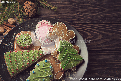 Image of New year homemade gingerbread