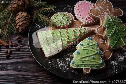Image of New year homemade gingerbread