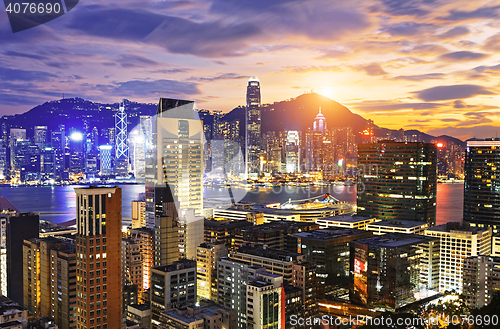 Image of Hong Kong skyline