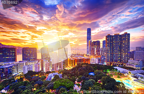 Image of Hong Kong skyline