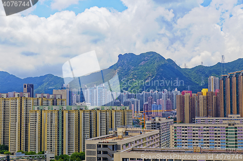 Image of hong kong public estate buildings