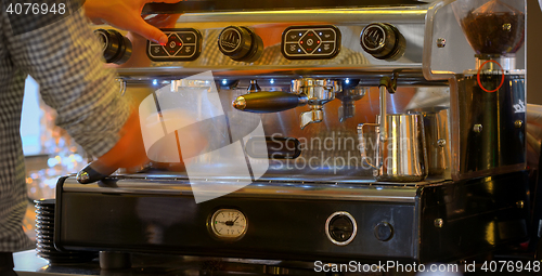 Image of Professional coffee machine