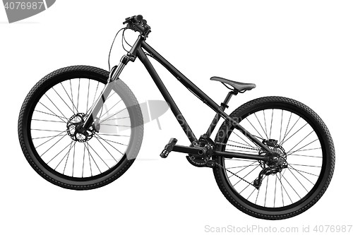 Image of bike isolated