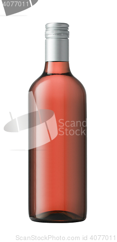 Image of isolated wine bottle