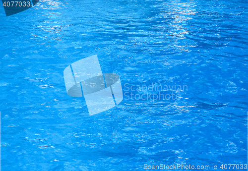 Image of blue pool water