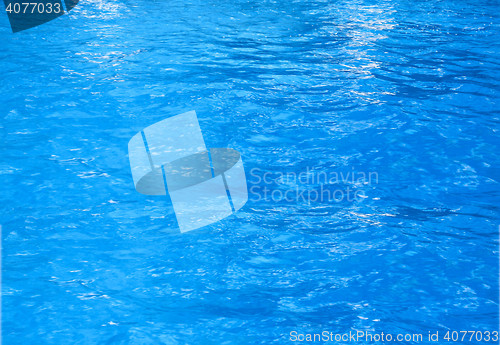 Image of blue pool water