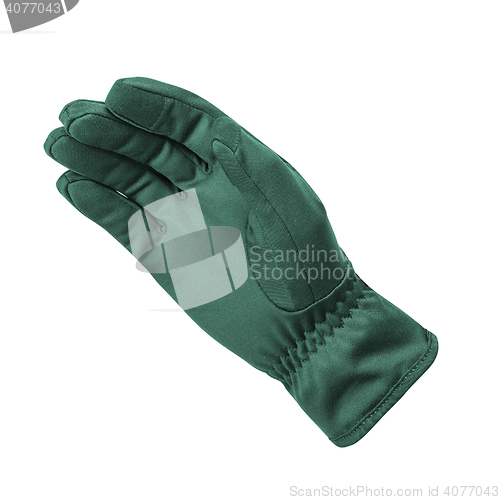 Image of glove isolated on white