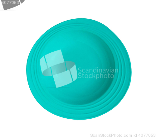 Image of salad bowl isolated